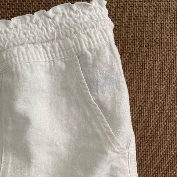 🐚 Roxy Rope + Linen Drawstring Shorts w Pockets - Picture 3 of 7